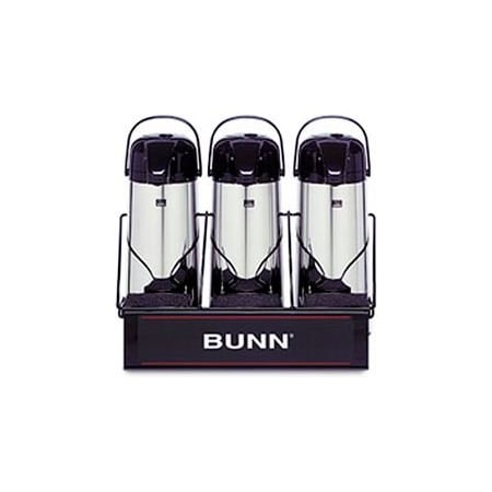 Bunn Airpot Rack One Level, Holds Three 2.5L Airpots, APR3 25371.0003
